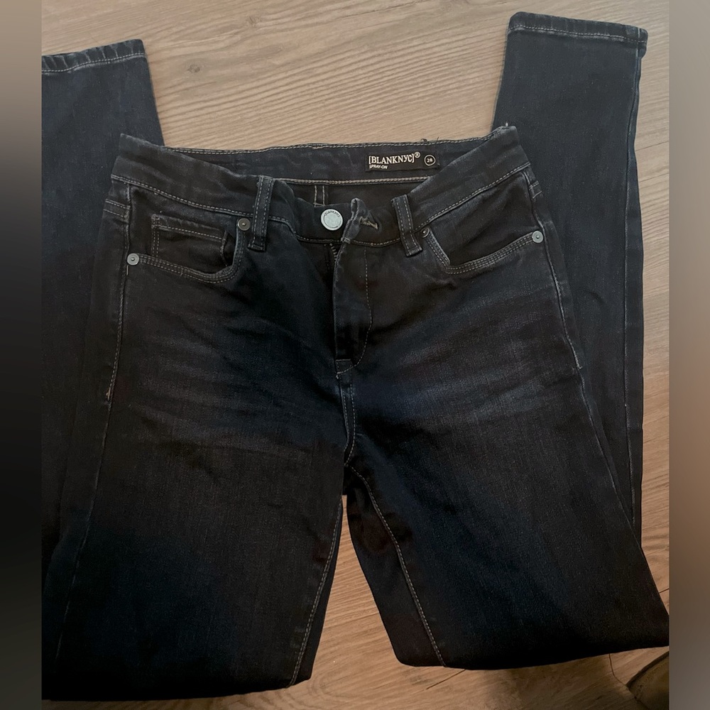 Blank NYC dark was jeans size 28